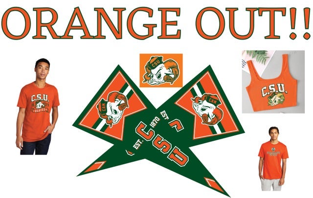CSU Rams Orange Out Merchandise | BT Green and Gold Shop