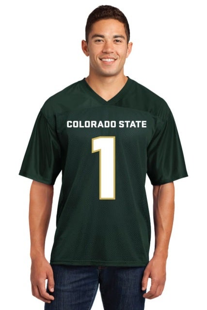Colorado State Rams Jersey CSU Custom Name Number NCAA College Football Orange