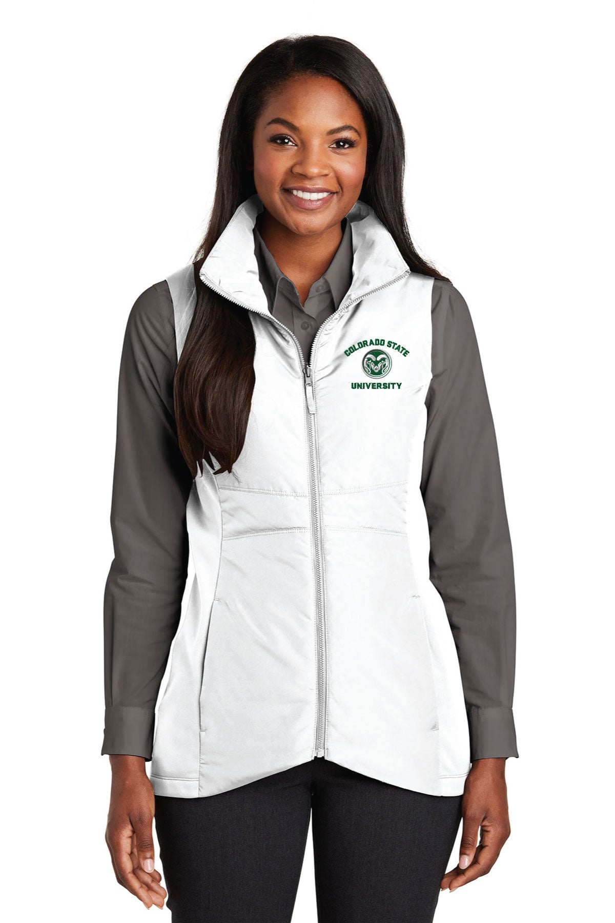 Uscape Women's Colorado State Rams Hoodie Medium Bone